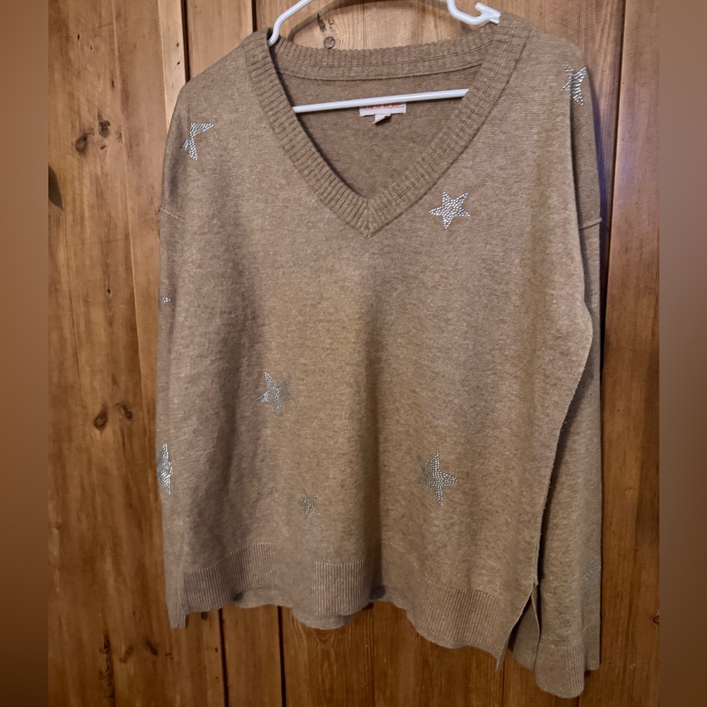 Tan Sweater by Knox Rose